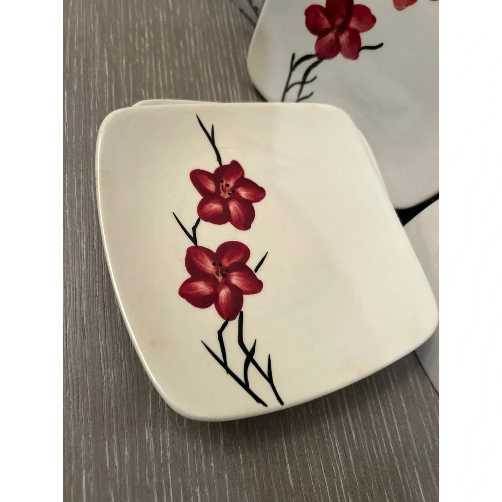 6‎ Orchard Ware California Bread & Butter Plates 5 3/4
